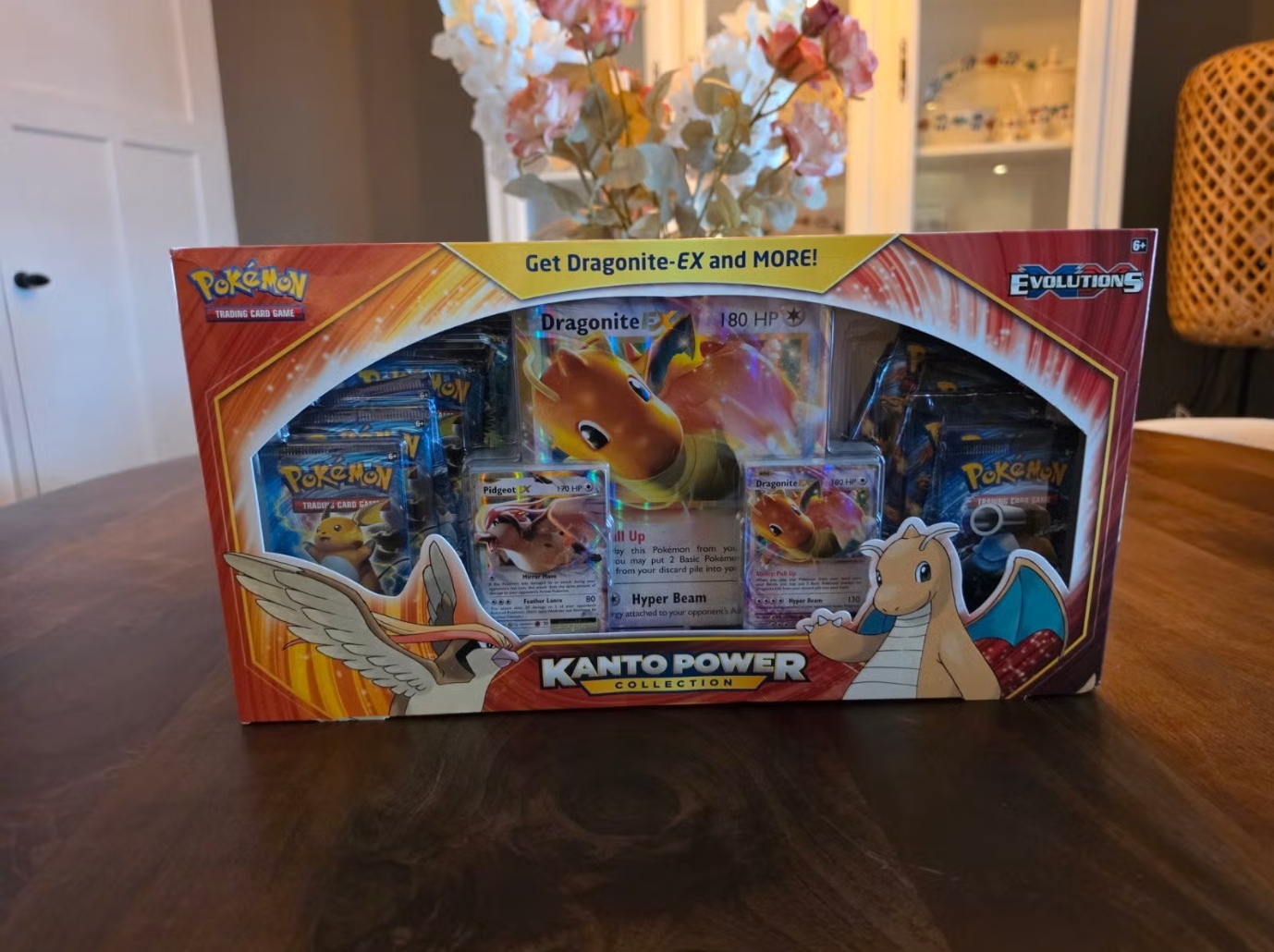 Pokémon Kanto Power Collection Dragonite-EX en Pidgeot-EX – voorkant
