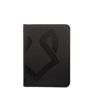 Luxafox Pro Zip Card Binder – 9 Pocket Black